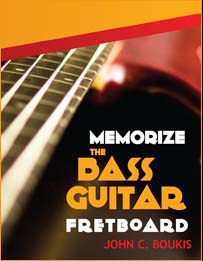 Memorize the Bass Guitar Fretboard book cover